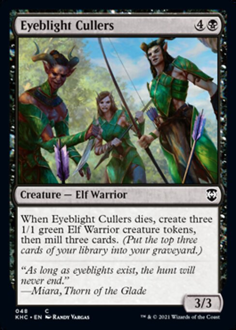 Eyeblight Cullers (Commander 2021 Kaldheim) Near Mint