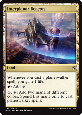 Interplanar Beacon (War of the Spark) Near Mint