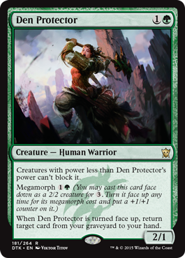 Den Protector (Dragons of Tarkir) Medium Play Foil