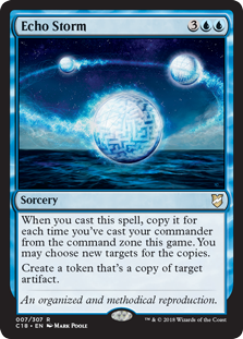 Echo Storm (Commander 2018) Medium Play