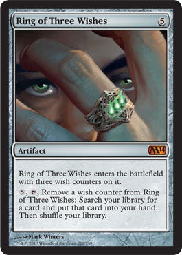 Ring of Three Wishes (Magic 2014 Core Set) Medium Play