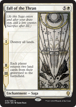 Fall of the Thran (Dominaria) Medium Play