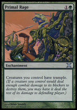 Primal Rage (10th Edition) Light Play