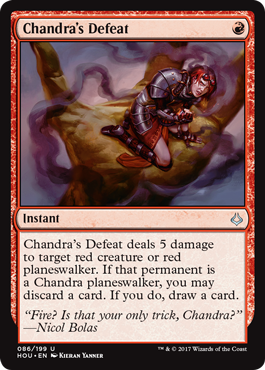 Chandra's Defeat (Hour of Devastation) Medium Play