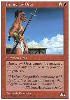 Brassclaw Orcs (5th Edition) Medium Play