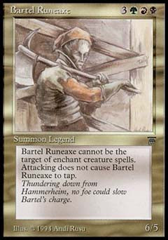 Bartel Runeaxe (Legends) Medium Play