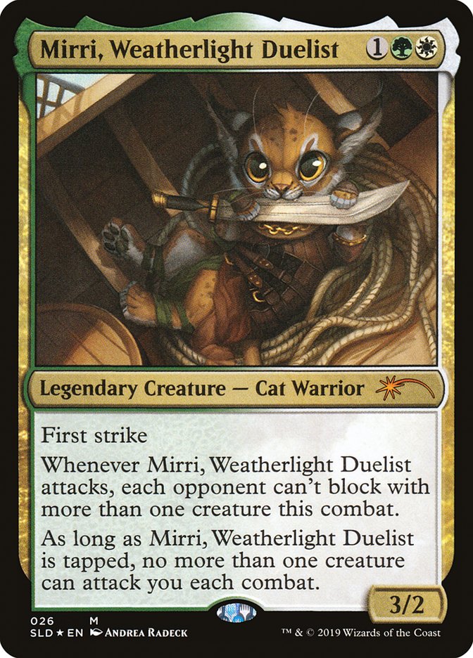 Mirri, Weatherlight Duelist (Secret Lair) Near Mint Foil