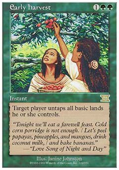Early Harvest (Classic 6th Edition) Medium Play