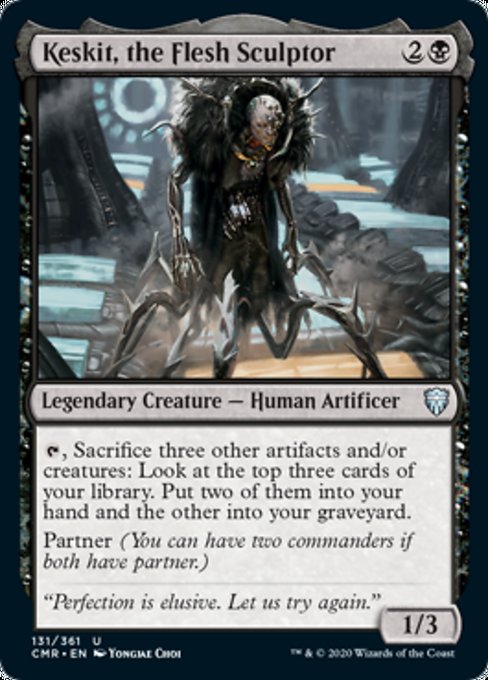 Keskit, the Flesh Sculptor (Commander Legends) Near Mint Foil