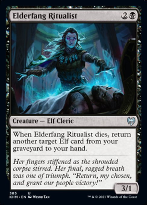 Elderfang Ritualist (Kaldheim) Near Mint