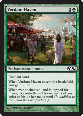 Verdant Haven (Magic 2014 Core Set) Near Mint