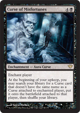 Curse of Misfortunes (Dark Ascension) Light Play Foil