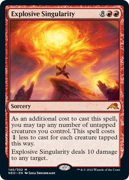 Explosive Singularity (Kamigawa: Neon Dynasty) Near Mint