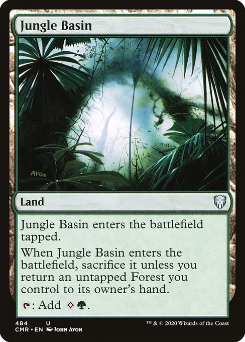 Jungle Basin (Commander Legends) Near Mint