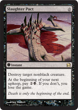 Slaughter Pact (Modern Masters) Light Play