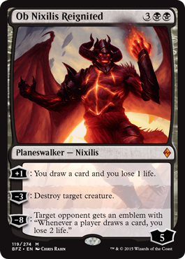 Ob Nixilis Reignited (Battle for Zendikar) Light Play