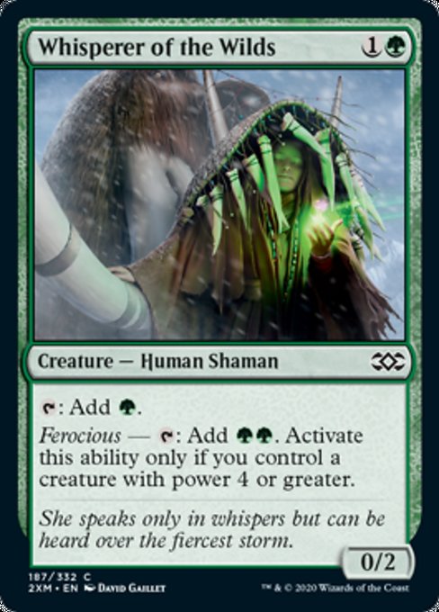 Whisperer of the Wilds (Double Masters) Near Mint