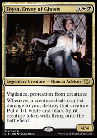 Teysa, Envoy of Ghosts (Commander 2015) Light Play