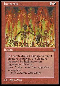 Incinerate (Ice Age) Medium Play