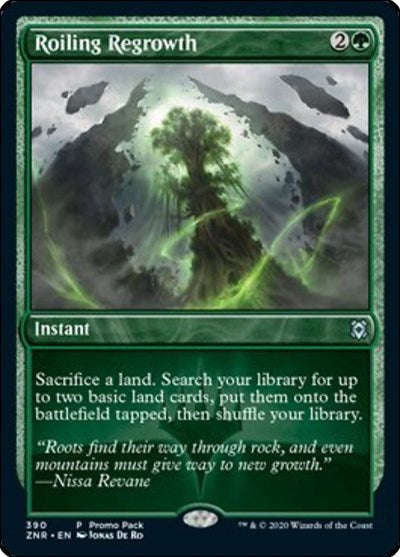 Roiling Regrowth (Promo Pack: Zendikar Rising) Near Mint