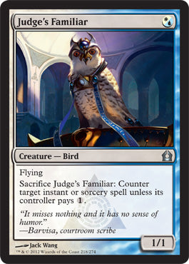 Judge's Familiar (Return to Ravnica) Medium Play