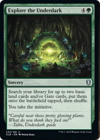Explore the Underdark (Commander Legends: Battle for Baldur's Gate) Near Mint