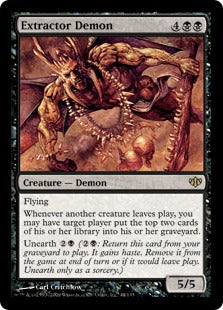 Extractor Demon (Conflux) Medium Play
