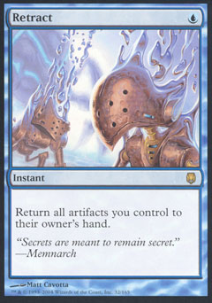 Retract (Darksteel) Medium Play Foil