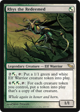 Rhys the Redeemed (Shadowmoor) Near Mint Foil