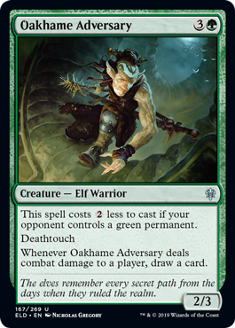 Oakhame Adversary (Throne of Eldraine) Near Mint Foil