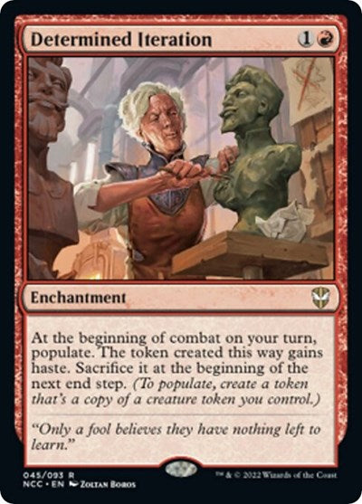 Determined Iteration (Commander: Streets of New Capenna) Near Mint