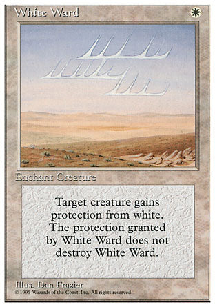 White Ward (4th Edition) Medium Play