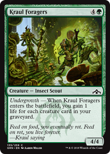 Kraul Foragers (Guilds of Ravnica) Near Mint