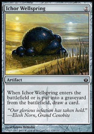 Ichor Wellspring (Mirrodin Besieged) Light Play
