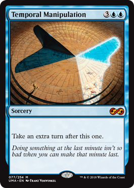 Temporal Manipulation (Ultimate Masters) Near Mint