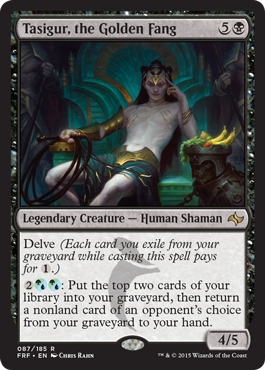 Tasigur, the Golden Fang (Fate Reforged) Near Mint