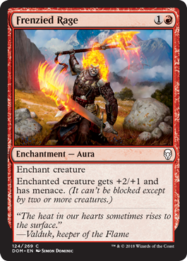 Frenzied Rage (Dominaria) Near Mint