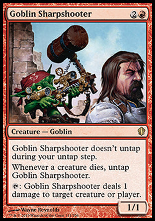Goblin Sharpshooter (Commander 2013 Edition) Medium Play