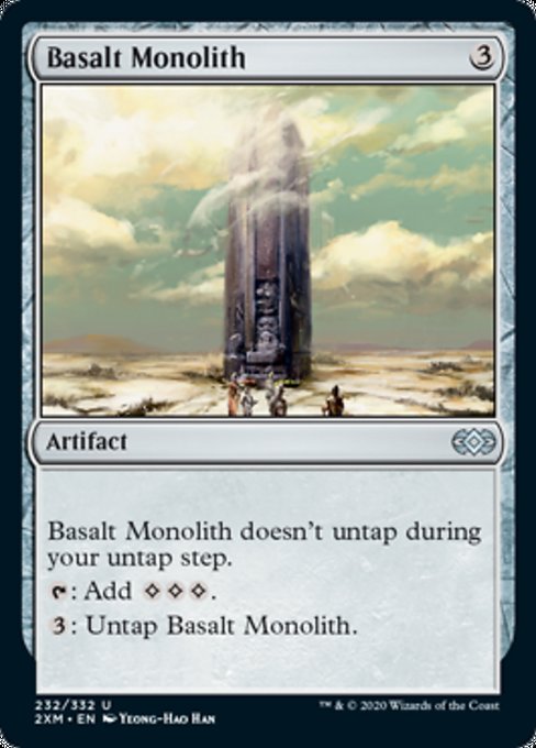 Basalt Monolith (Double Masters) Near Mint Foil