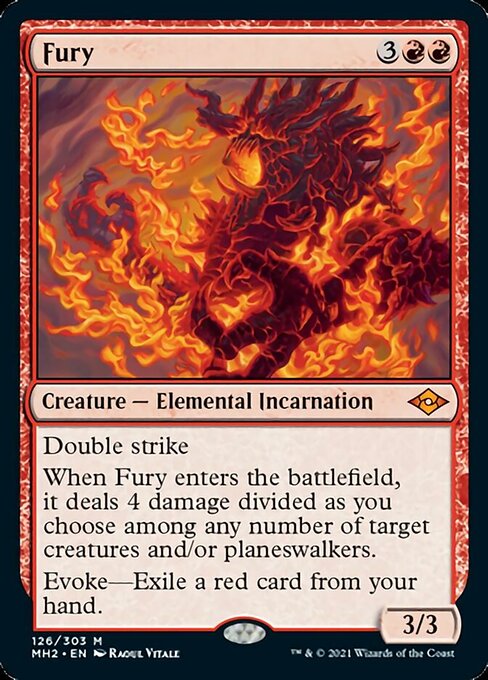 Fury (Modern Horizons 2) Near Mint Foil