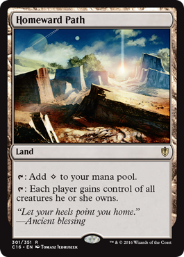 Homeward Path (Commander 2016 Edition) Near Mint