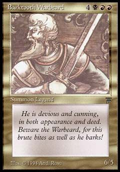 Barktooth Warbeard (Legends) Medium Play