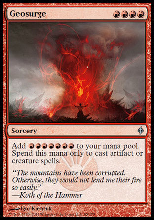 Geosurge (New Phyrexia) Medium Play
