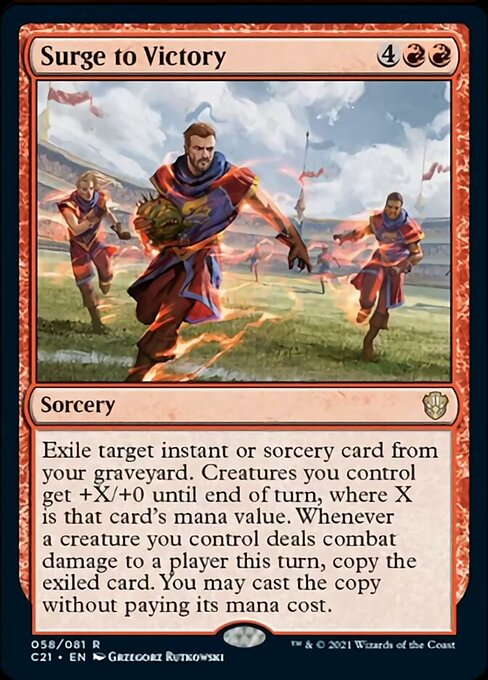 Surge to Victory (Commander 2021 Strixhaven) Near Mint
