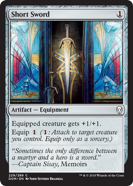 Short Sword (Dominaria) Near Mint