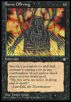 Burnt Offering (Ice Age) Medium Play