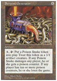 Serpent Generator (5th Edition) Medium Play