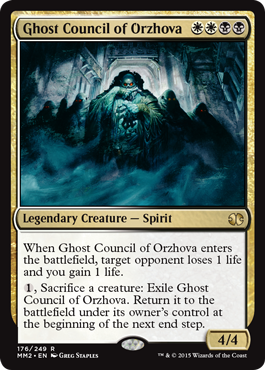 Ghost Council of Orzhova (Modern Masters 2015) Light Play