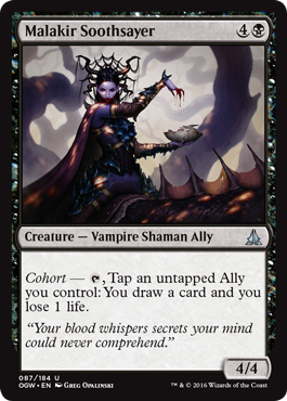 Malakir Soothsayer (Oath of the Gatewatch) Medium Play