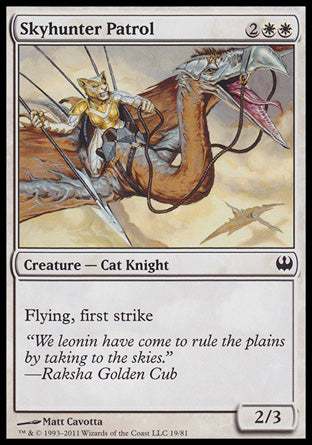 Skyhunter Patrol (Duel Decks: Knights vs Dragons) Medium Play